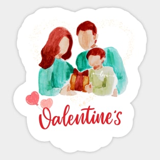 Valentines Day T-Shirt Sticker